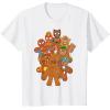 imageMarvel Avengers Gingerbread Cookies Christmas TShirtWhite