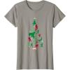 imageMarvel Avengers and Guardians of the Galaxy Christmas Tree Short Sleeve TShirtSlate Grey