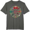 imageMarvel Christmas Avengers Nutcrackers Wreath Heroic Holidays TShirtAsphalt Grey