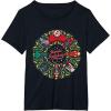 imageMarvel Christmas Avengers Nutcrackers Wreath Heroic Holidays TShirtBlack
