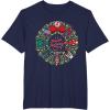 imageMarvel Christmas Avengers Nutcrackers Wreath Heroic Holidays TShirtNavy Blue