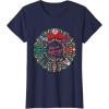 imageMarvel Christmas Avengers Nutcrackers Wreath Heroic Holidays TShirtNavy Blue