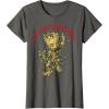 imageMarvel Christmas Groot Galaxy Greetings Short Sleeve TShirtAsphalt Grey