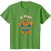 imageMarvel Christmas Thanos Gingerbread Oh Snap TShirtGrass Green