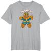 imageMarvel Christmas Thanos Gingerbread Oh Snap TShirtHeather Grey