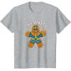 imageMarvel Christmas Thanos Gingerbread Oh Snap TShirtHeather Grey