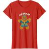 imageMarvel Christmas Thanos Gingerbread Oh Snap TShirtRed