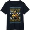imageMarvel Christmas Thanos Ugly Sweater TShirtBlack