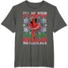 imageMarvel Deadpool Nutcracker Ballerina Santa Christmas Short Sleeve TShirtAsphalt Grey
