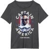 imageMarvel Falcon Winter Soldier Sam Wilson Captain America TShirtDark Heather Grey