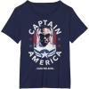 imageMarvel Falcon Winter Soldier Sam Wilson Captain America TShirtNavy Blue