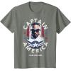 imageMarvel Falcon Winter Soldier Sam Wilson Captain America TShirtOlive Heather