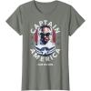 imageMarvel Falcon Winter Soldier Sam Wilson Captain America TShirtOlive Heather