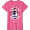 imageMarvel Falcon Winter Soldier Sam Wilson Captain America TShirtPink Heather