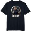 imageMarvel Falcon ampamp Winter Soldier Bucky Shield Portrait V2 TShirtBlack