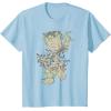 imageMarvel Guardians Of The Galaxy Groot Christmas Lights TShirtBaby Blue