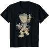 imageMarvel Guardians Of The Galaxy Groot Christmas Lights TShirtBlack