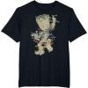 imageMarvel Guardians Of The Galaxy Groot Christmas Lights TShirtBlack