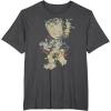 imageMarvel Guardians Of The Galaxy Groot Christmas Lights TShirtDark Heather Grey