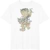 imageMarvel Guardians Of The Galaxy Groot Christmas Lights TShirtWhite