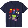 imageMarvel Holiday Avengers Team Festive Christmas Stockings TShirtNavy Blue
