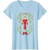 imageMarvel Holiday Christmas Avengers Holly Iron Man Nutcracker TShirtBaby Blue