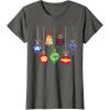 imageMarvel Holiday Christmas Avengers Team Festive Ornaments TShirtAsphalt Grey