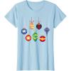 imageMarvel Holiday Christmas Avengers Team Festive Ornaments TShirtBaby Blue