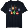 imageMarvel Holiday Christmas Avengers Team Festive Ornaments TShirtBlack