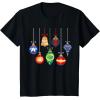 imageMarvel Holiday Christmas Avengers Team Festive Ornaments TShirtBlack