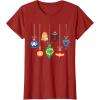 imageMarvel Holiday Christmas Avengers Team Festive Ornaments TShirtCranberry Red