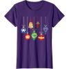 imageMarvel Holiday Christmas Avengers Team Festive Ornaments TShirtPurple