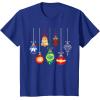 imageMarvel Holiday Christmas Avengers Team Festive Ornaments TShirtRoyal Blue