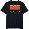 imageMarvel Logo Holiday Christmas Avengers Super Hero Ornaments TShirtBlack