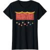 imageMarvel Logo Holiday Christmas Avengers Super Hero Ornaments TShirtBlack