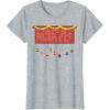 imageMarvel Logo Holiday Christmas Avengers Super Hero Ornaments TShirtHeather Grey