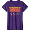imageMarvel Logo Holiday Christmas Avengers Super Hero Ornaments TShirtPurple