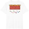 imageMarvel Logo Holiday Christmas Avengers Super Hero Ornaments TShirtWhite