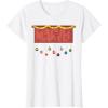 imageMarvel Logo Holiday Christmas Avengers Super Hero Ornaments TShirtWhite