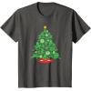 imageMarvel SpiderMan Christmas Tree Holiday TShirtAsphalt Grey
