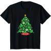 imageMarvel SpiderMan Christmas Tree Holiday TShirtBlack