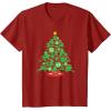 imageMarvel SpiderMan Christmas Tree Holiday TShirtCranberry Red