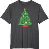 imageMarvel SpiderMan Christmas Tree Holiday TShirtDark Heather Grey