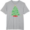 imageMarvel SpiderMan Christmas Tree Holiday TShirtHeather Grey