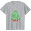 imageMarvel SpiderMan Christmas Tree Holiday TShirtHeather Grey