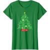 imageMarvel SpiderMan Christmas Tree Holiday TShirtKelly Green