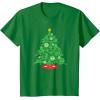 imageMarvel SpiderMan Christmas Tree Holiday TShirtKelly Green