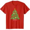 imageMarvel SpiderMan Christmas Tree Holiday TShirtRed