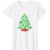 imageMarvel SpiderMan Christmas Tree Holiday TShirtWhite