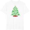 imageMarvel SpiderMan Christmas Tree Holiday TShirtWhite